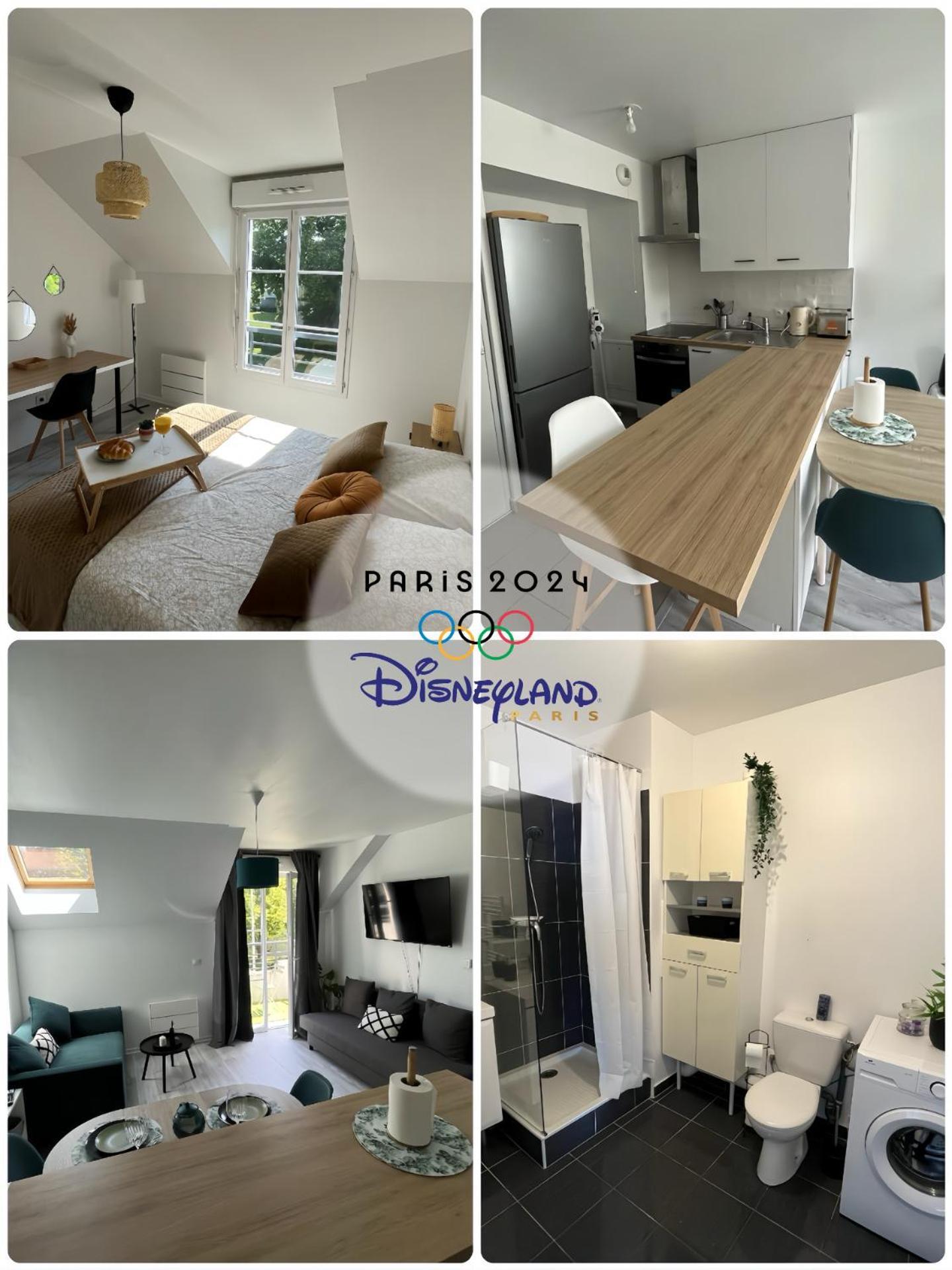 Cosy Torcy Charmant 2 Pieces Entre Paris Et Disney Exterior foto